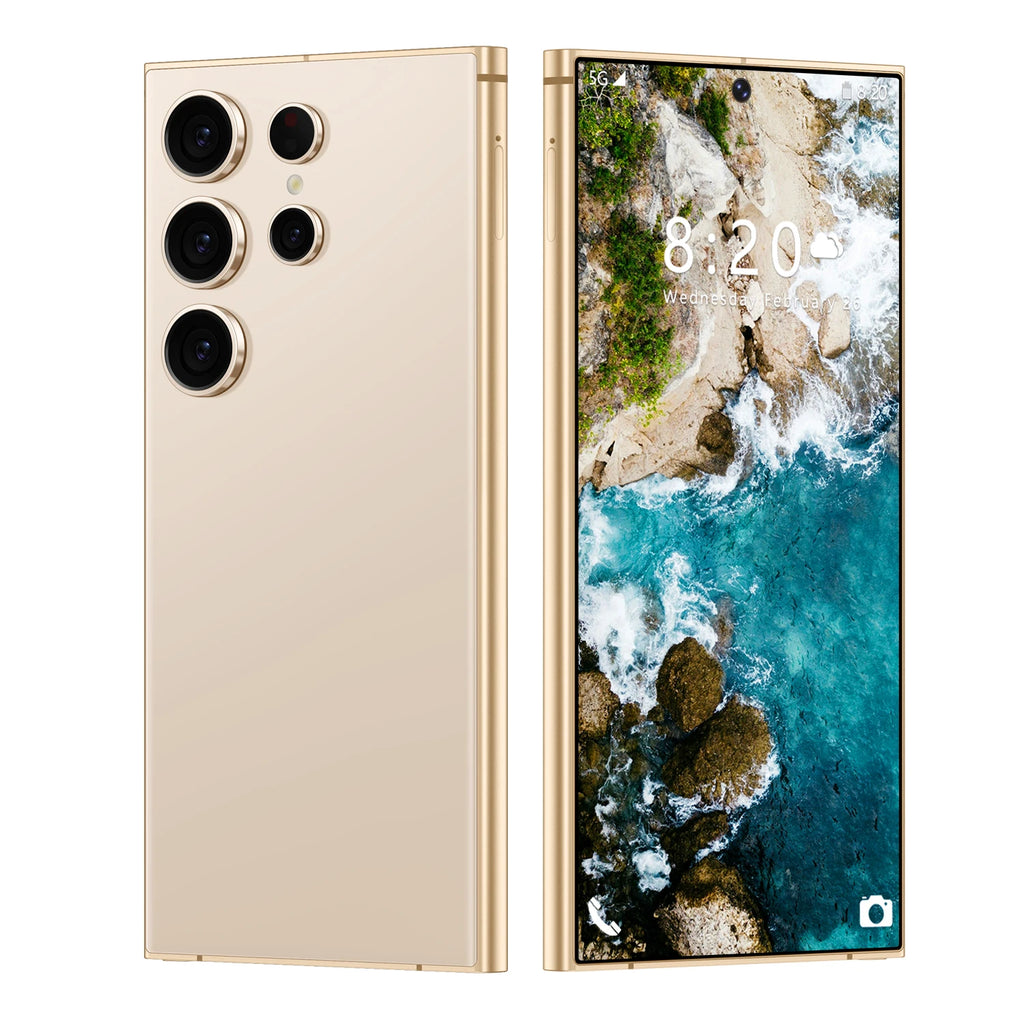 2024 New Style S24 Ultra Phone Original 7.3 Inch HD Screen 4G 5G Smartphones Face Unlocked 8000mAh for Brand New S24 ultra