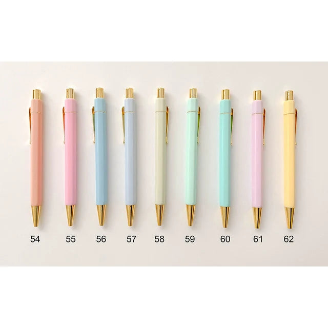 High Quality Gold Hexagon Metal Pen Clip, Gifts Pen With Logo
