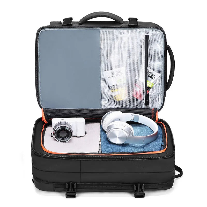 8828 Large Big Capacity Expandable Other Duffel Backpacks 45l Usb Charging Port Laptop Mochilas Travel Backpack
