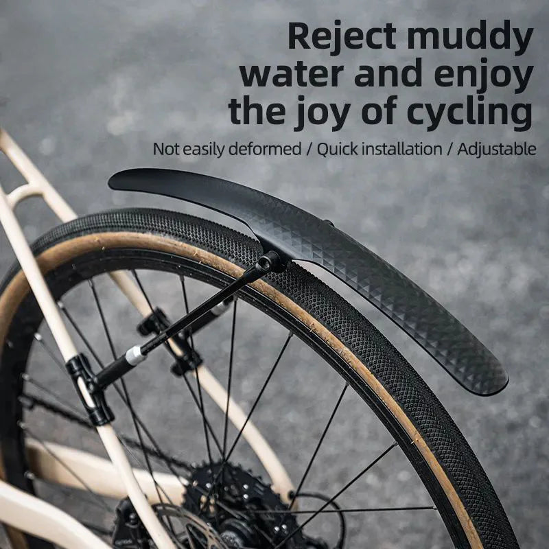 ZOYOSPORTS Road Bike Mudguard Fenders Fit for 26", 27.5", 29" Adjustable Gravel Mountain Bike Mud Guard Front Rear Fender