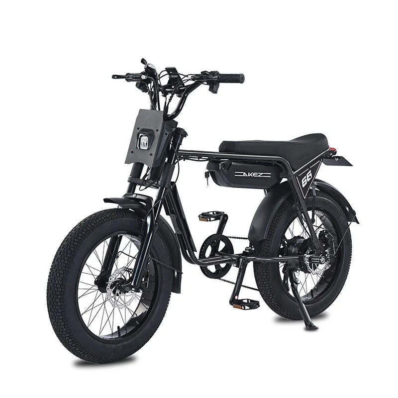 New ZX 750W Akez Super73 Ebike 20 Inch Miami 73 Cafe Racer Electric Dirt Bikes Engine Electric Pit E Bike with Pedals