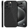 For Magnetic Carbon Fiber Aramid Slim Dry Hard Pc Phone Cover Resin Carbon Fiber Phone Case for Iphone 16 Pro Max case