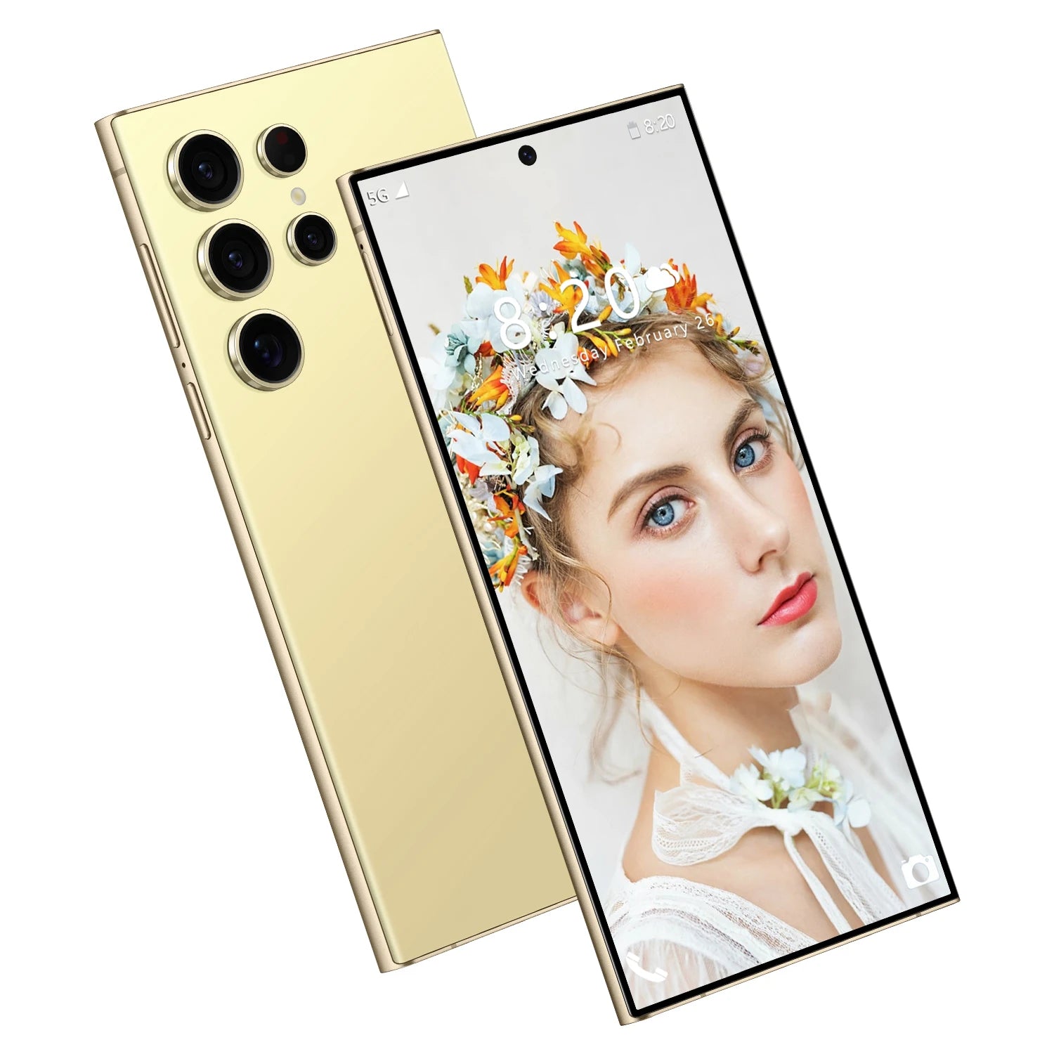 S24 Ultra 5G Phone 108MP Camera Great for Travel Vlogging 120Hz Display French Spanish English