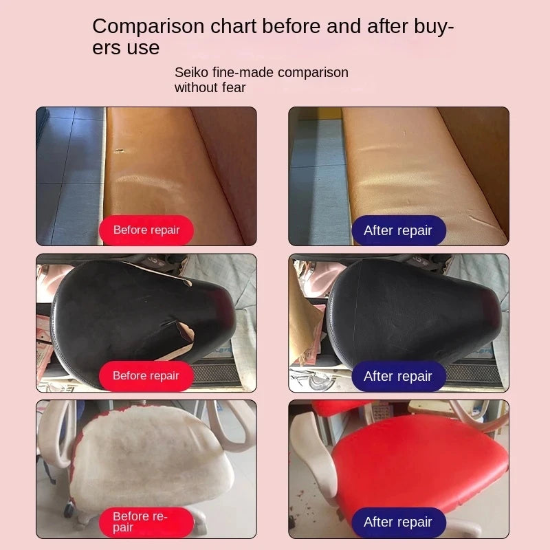 Sofa Car Seat Leather Repair Self-adhesive Patch Sticker DIY Cutting Multi-color Artificial Leather Repair Patch