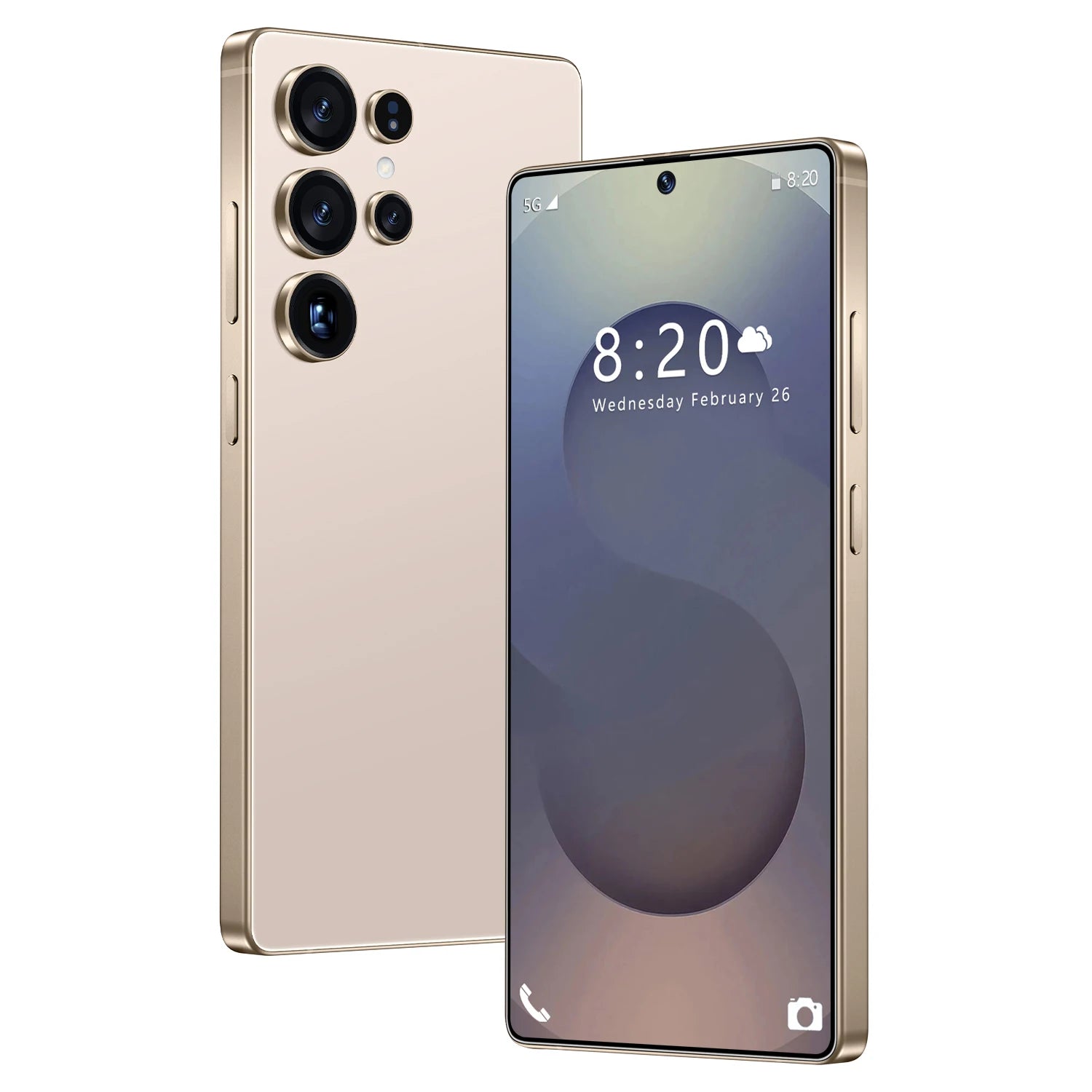 2025 Brand New Hot S25 Ultra Original 16G 1T Global Version S26 Smartphone OctaCore CPU Dual Sim Card 108MP CDMA Gaming Phone