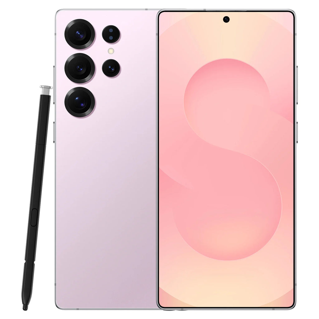 Free Shipping Original S25 Ultra+ Android 13 5g Smartphone With 4k Resolution Deca Core Cpu 16gb Ram French Os Ready to Ship