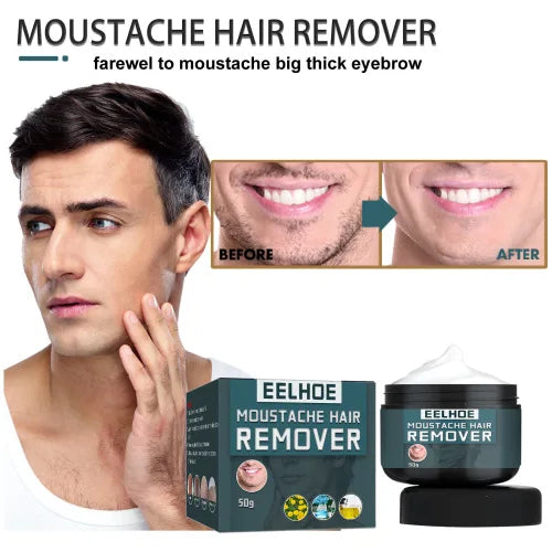 EELHOE Men's  Facial Armpit Leg Chest Clean Not Damaging Skin Hair Removal Cream