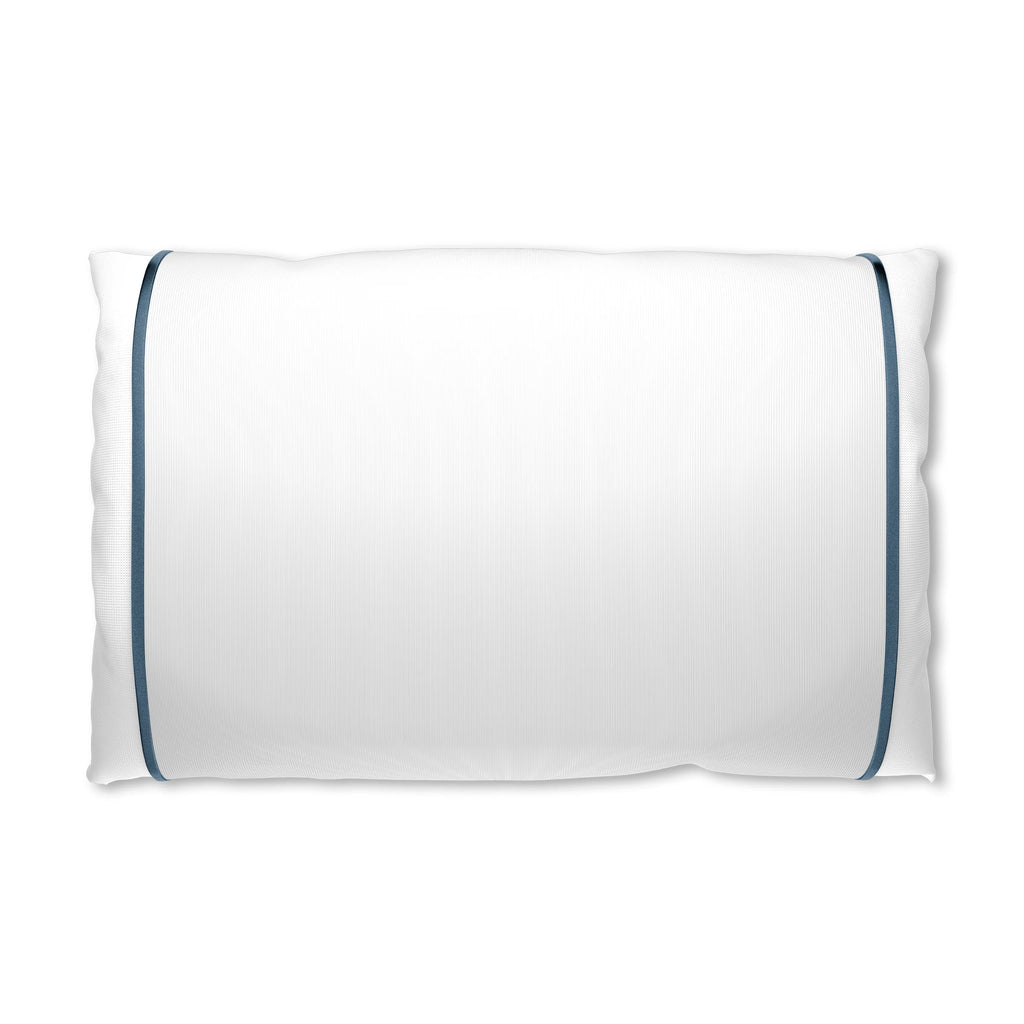 HMS Luxury Blue 100% Silk Open-Ended Pillowcase Woven with Vintage Pattern Soft Cooling for Home or Hotel Use PVC Material