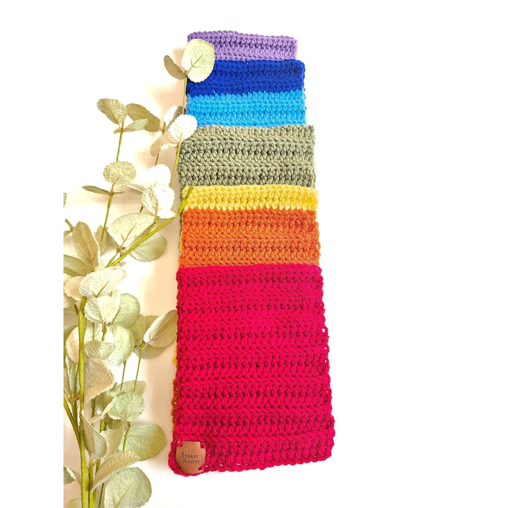 TD Crochet Scarf Long Fashionable Plain Cashmere Custom Logo Embroidery Print Design for Winter & Spring