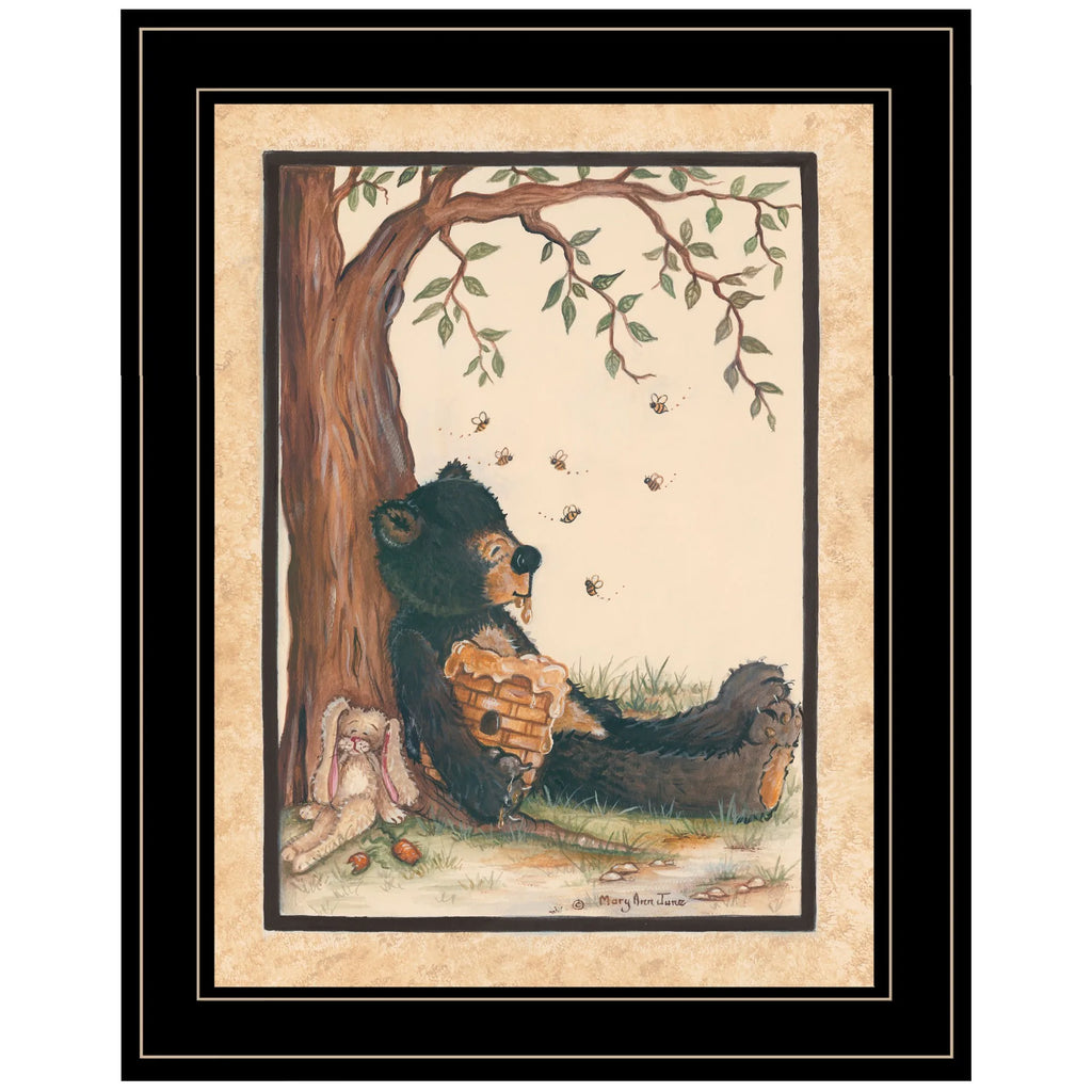 HMS Nap Time 2 Wall Art Black Framed Print for Home Decor