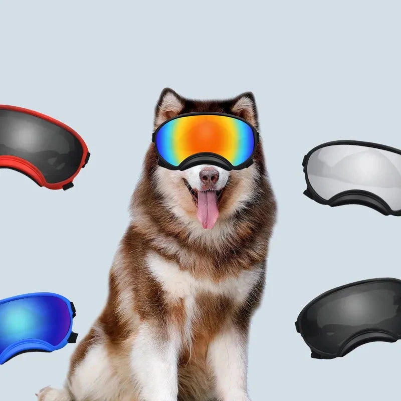 Wholesale 3 Sizes Dog Sunglasses Pet Eyes Protection Goggles with Adjustable Strap UV Protection Dog Goggles