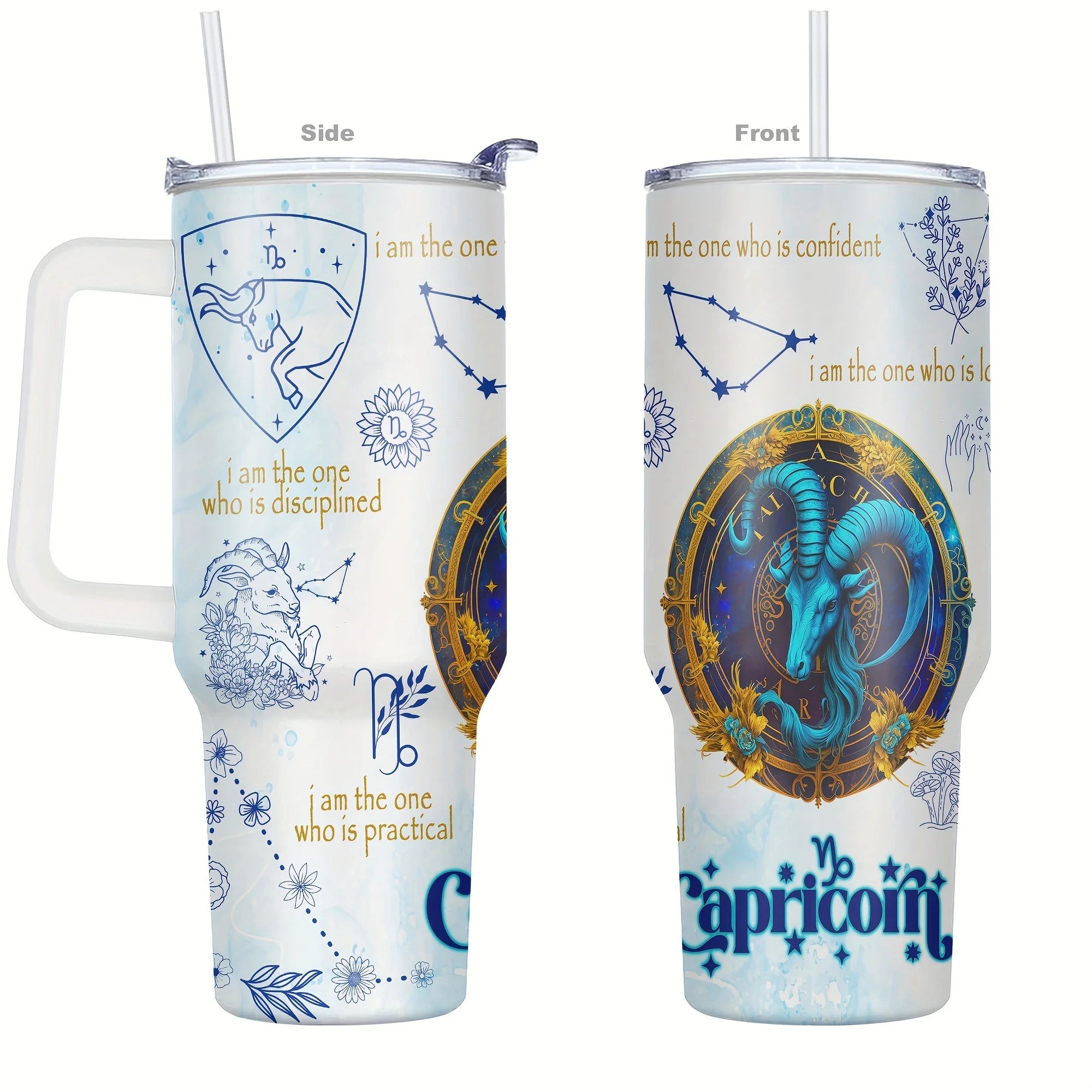 Custom logo 40 oz Stainless Steel Double Wall Vacuum Metal Cup Travel Coffee Mug 40oz Tumbler with Handle