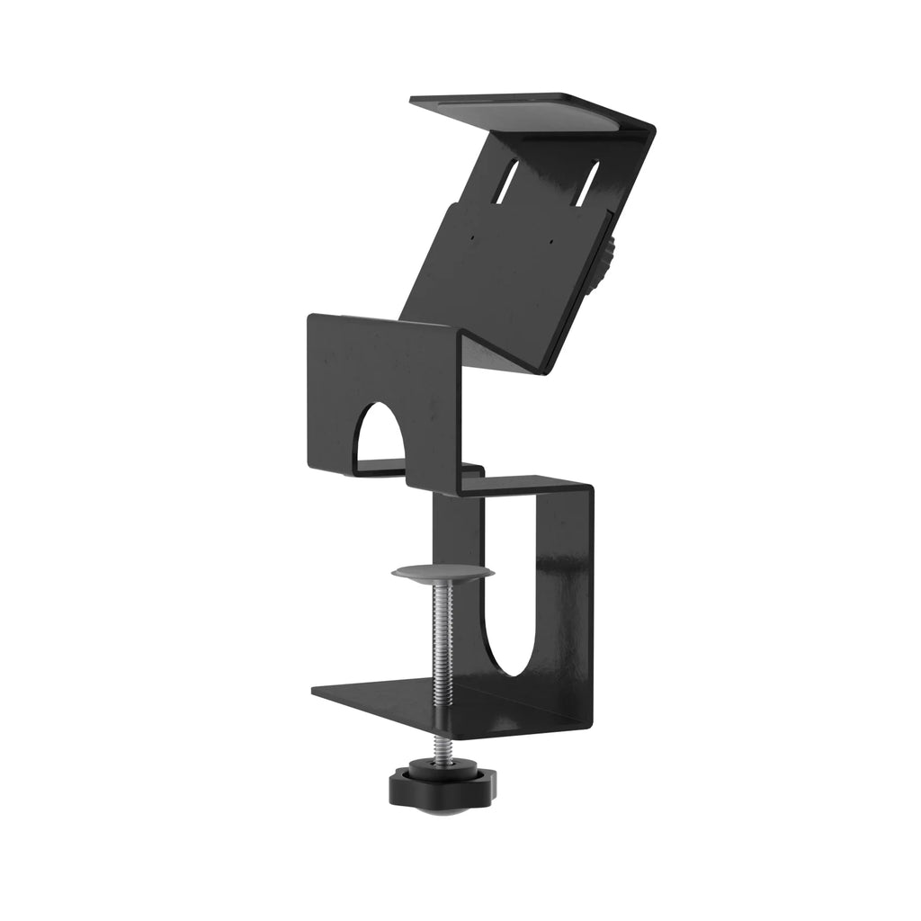 Power Strip Clamp, Adjustable Power Strip Metal Holder with Silicone Anti-Slip Pads,for Standing Desk,Home &Office