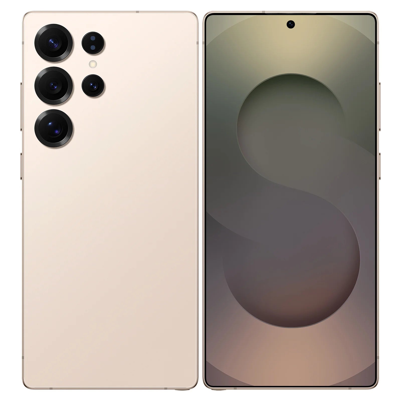 Free Shipping Hot Selling Global S25 Ultra Smartphone 16gb+1tb Android Unlocked Deca Core Cpu Hd Screen Cheap Lte Mobile Phone