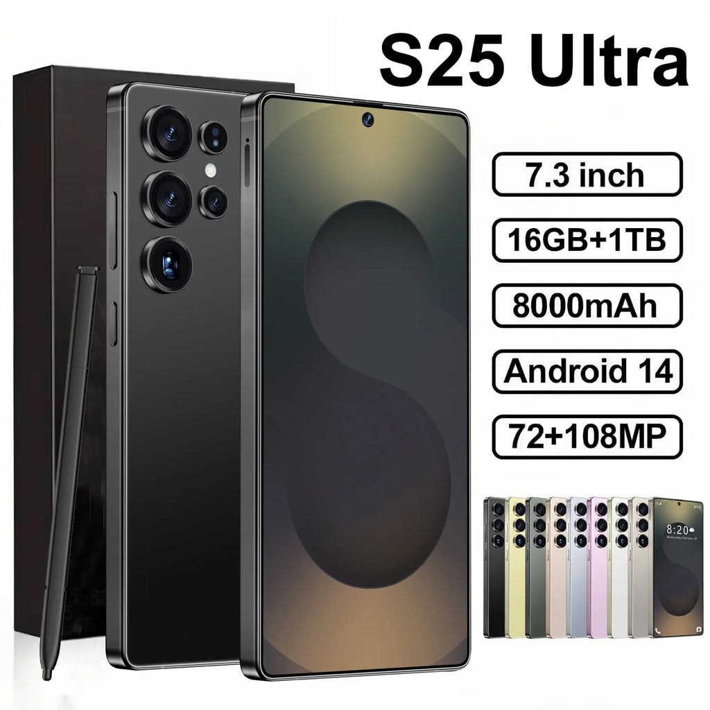 S25 Mobile Phone with Deca Core CPU CDMA Cellular Timely Software Updates Constantly Updated Functions