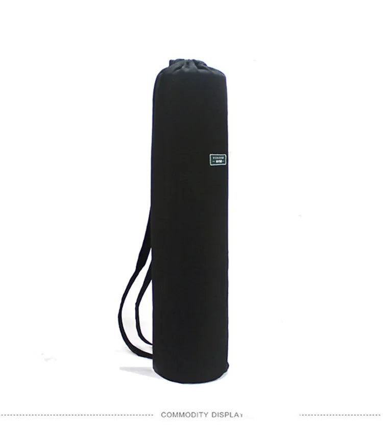 Canvas Yoga Mat Bag for Yoga Mat Carry Bag Gym Mat Backpack Lengthen Yoga Bags Multifunction Storage Bag for Fitness Mat