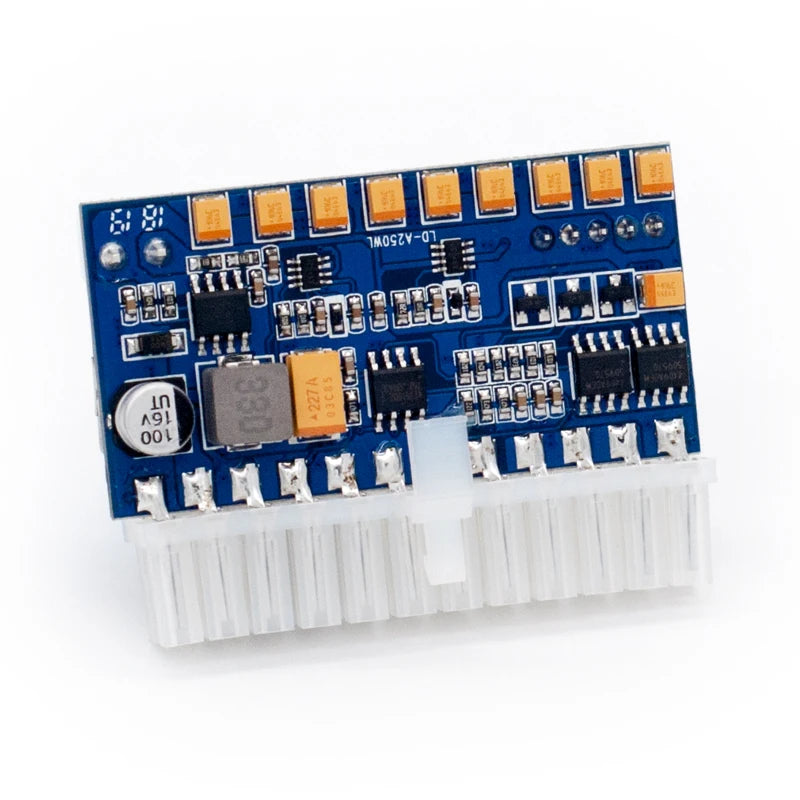 RGEEK DC 12V 250W 24Pin ATX Connect With Motherboard Mini ITX Power Supply Pcio PSU Module For PC Gamer