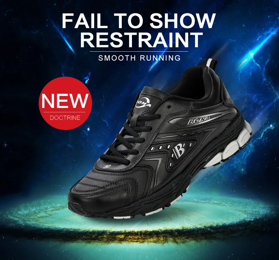BONA Men Casual Shoes Brand Men Shoes Men Sneakers Flats Comfortable Breathable Microfiber Outdoor Leisure Footwear Trendy Style