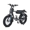 New ZX 750W Akez Super73 Ebike 20 Inch Miami 73 Cafe Racer Electric Dirt Bikes Engine Electric Pit E Bike with Pedals