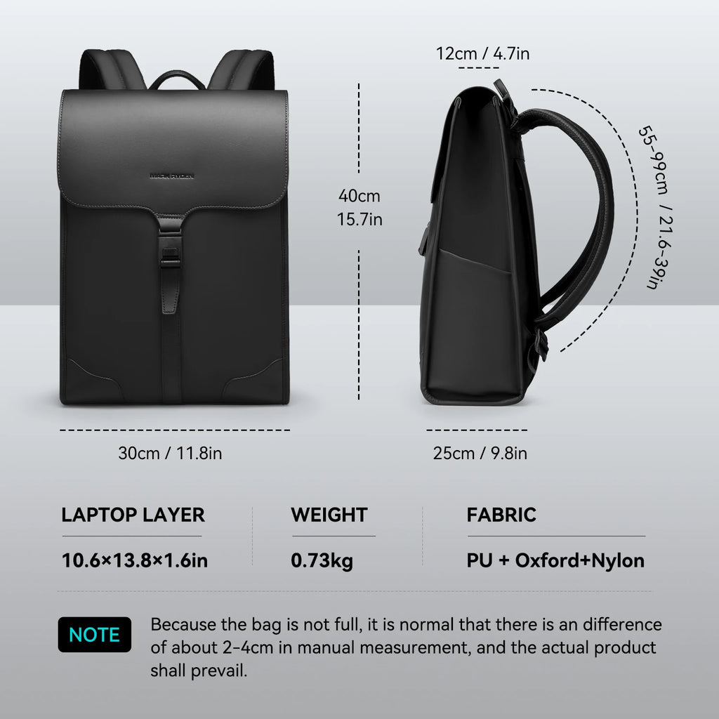 Mark Ryden Shoulder Bags for Men and Women College Students Waterproof Large Capacity Simple Computer Backpack Travel MR1611