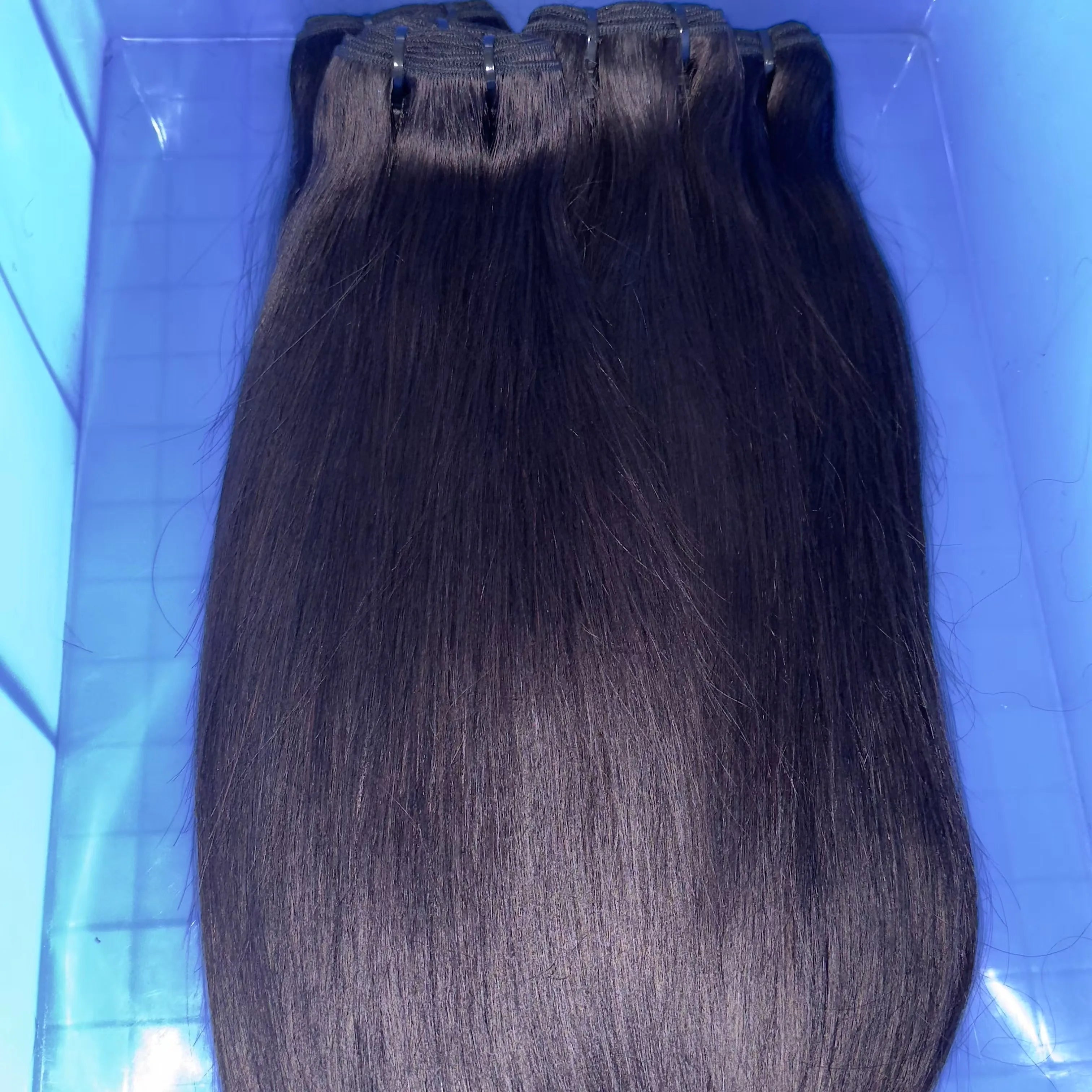 Wholesale 100% Human Hair Curly Cuticle Aligned Hair Weft Bundles Raw Natural Wavy Hair for Women