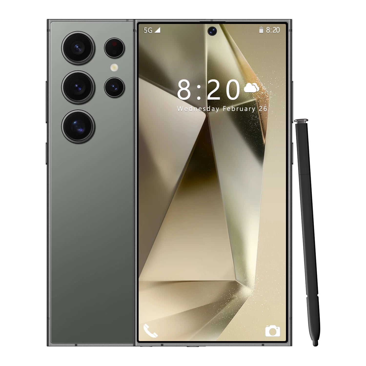 S24 Ultra 7.3 5G French/Spanish/English Smartphone 108MP Rear Camera 12GB+256GB Business Travel 65W Quick Charge CDMA