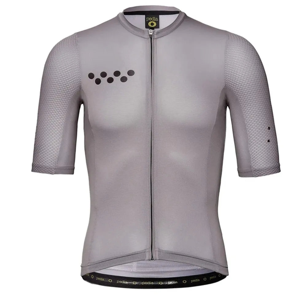 The pedla 2021 Summer Men's New Arrivals Short Sleeve Jersey Maillot Shirt Ciclismo Outdoor Quick Dry MTB Sports Triathlon Tops
