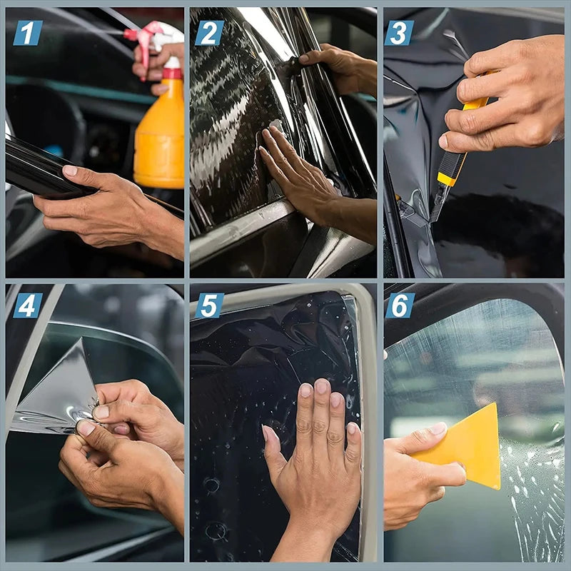 Solar Automotive Removable HD Car Window Film Auto Sunshade Tint Film Nano Ceramic