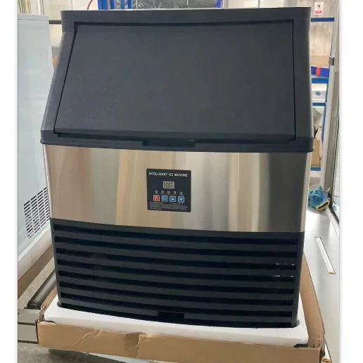 Commercial Ice Maker 200kg/24H Stainless Steel Ice Cube Maker Machine