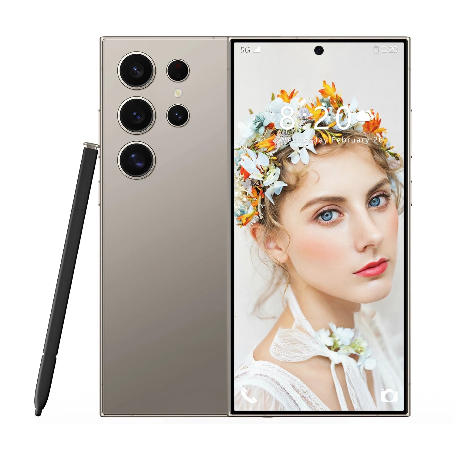 S24 ULTRA 5G Phone 7.3 Screen Dual Sim Card 512GB ROM for Gaming Daily Use Smart Cell Phone 8GB RAM Low Price