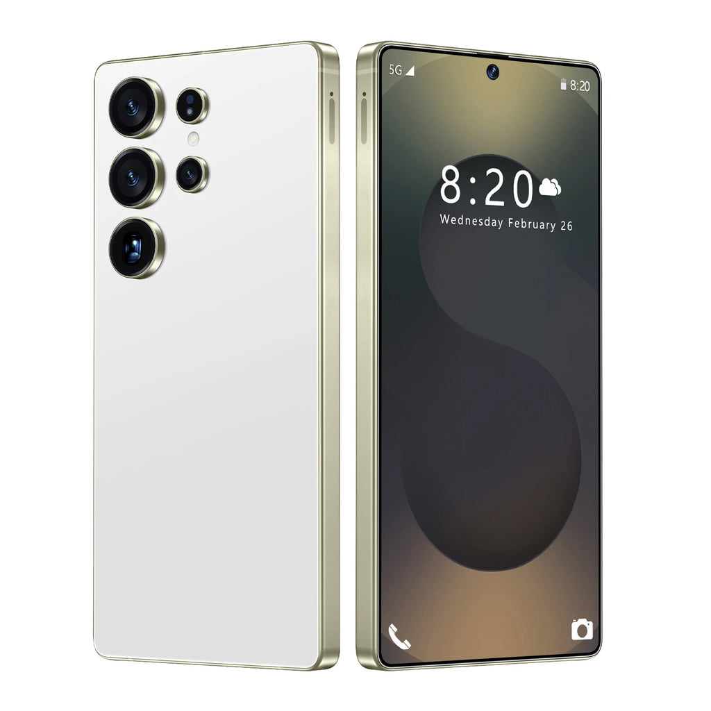 2025 Ultra High Speed S25Ultra 5G Smart Phone Global Unlocked Snapdragon 8+2 16GB+1TB Storage 108MP Rear Camera 4K Android