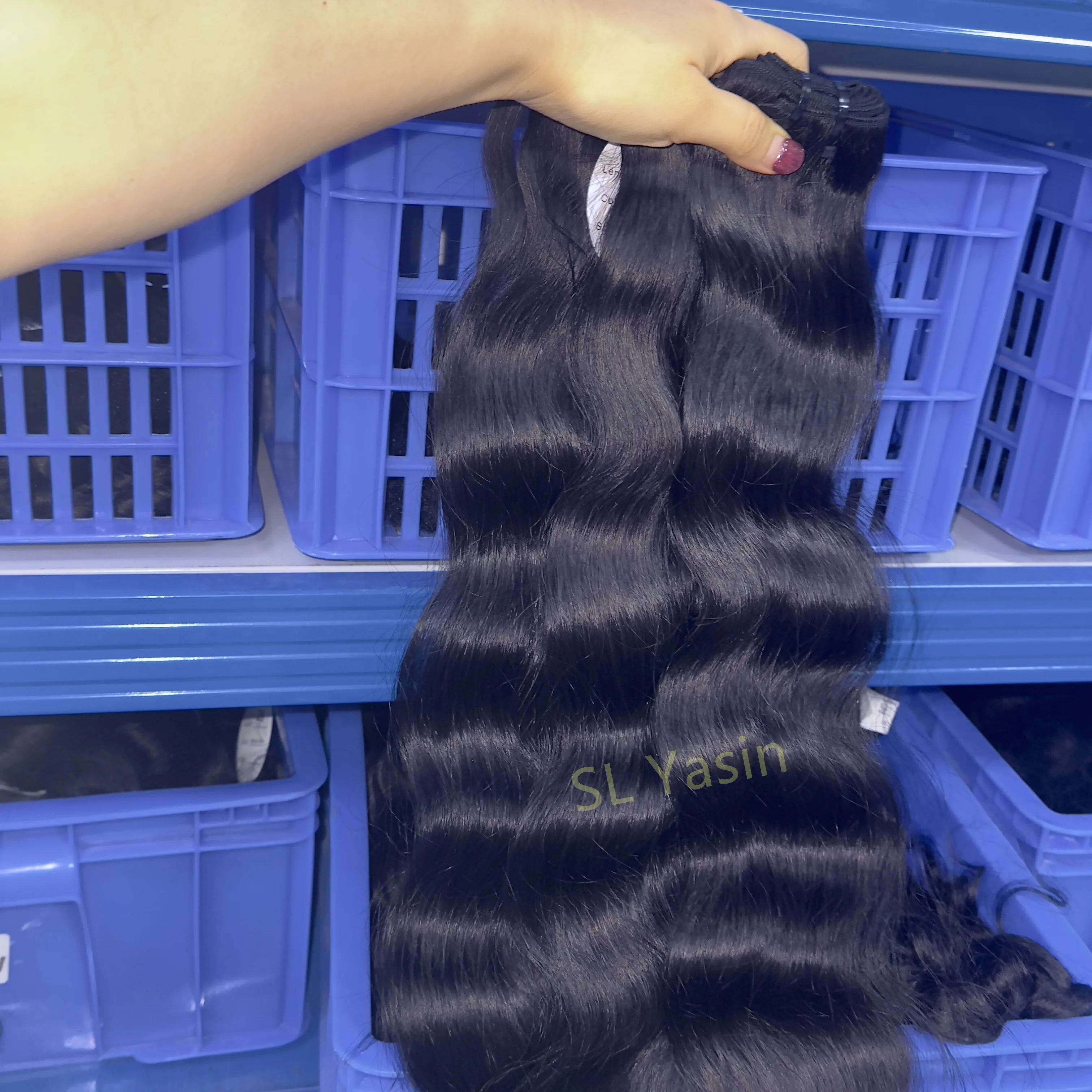 Wholesale 100% Human Hair Curly Cuticle Aligned Hair Weft Bundles Raw Natural Wavy Hair for Women