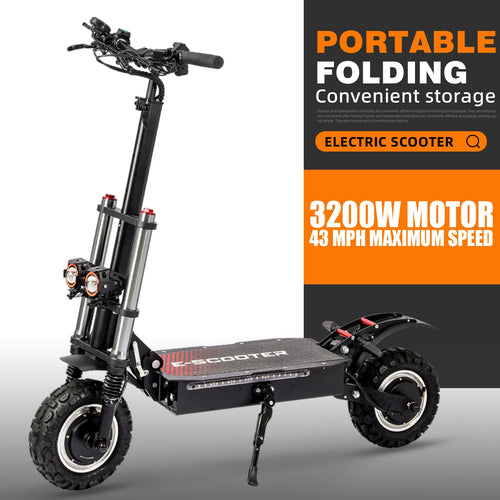 11 Inch 3000W*2 Dual Motor 60V 38Ah Battery Electric Scooter for Adults Scooter Germany