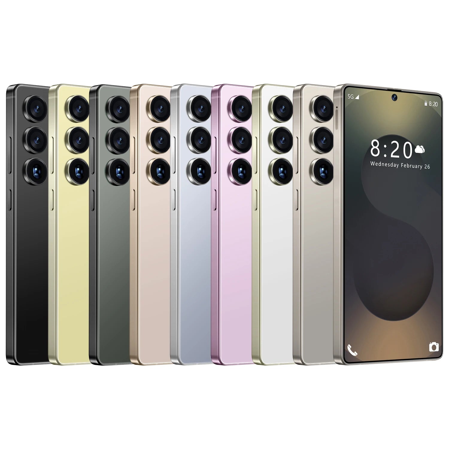 2025 Brand New Hot S25 Ultra Original 16G 1T Global Version S26 Smartphone OctaCore CPU Dual Sim Card 108MP CDMA Gaming Phone