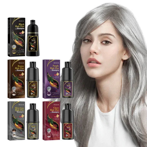 EELHOE Hair Darkening Dyeing Shampoo (Purple) Is Gentle Non-Irritating  Moisturizing The Scalp And Easy To