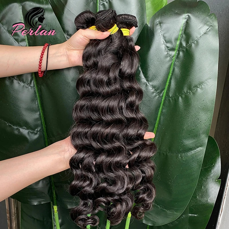 Indian Curly Hair Extension Natural 100% Unprocessed Virgin Raw Indian Bundle Hair Black Women Human Hair Extensions