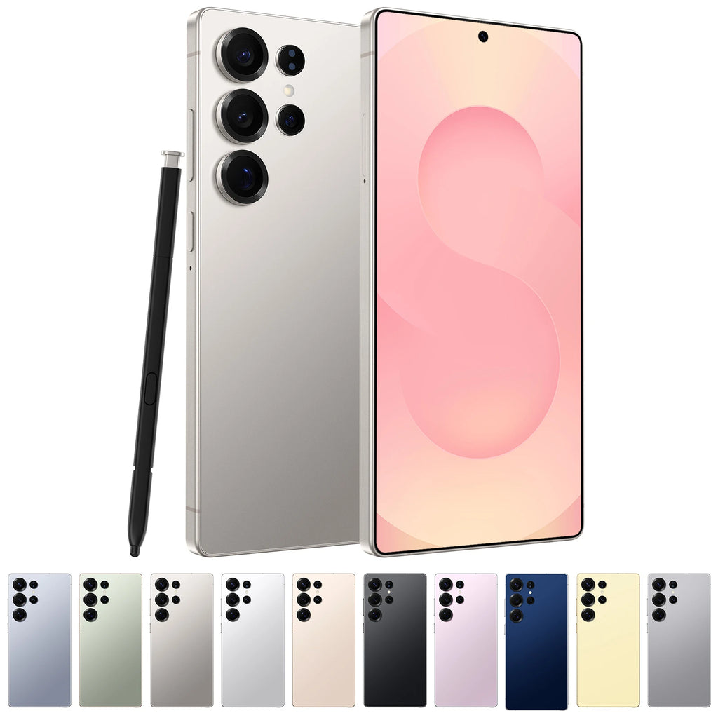 S25 Ultra 5G Smartphone 7-3 Inch Big Screen 12GB+512GB Smartphone Android 15 for Brand New Original Smart Phone OLED