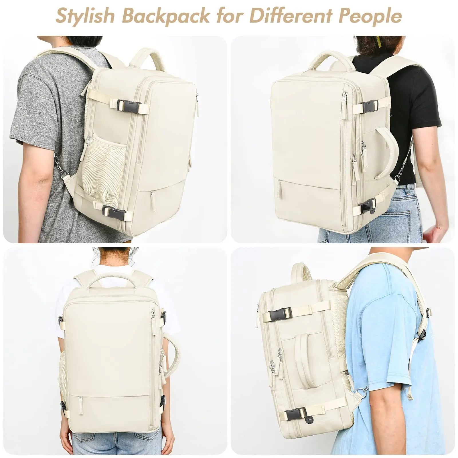 New Women's Extra Large Capacity Travel Backpack Multifunctional Computer Backpack Student Casual Backpack School Bag