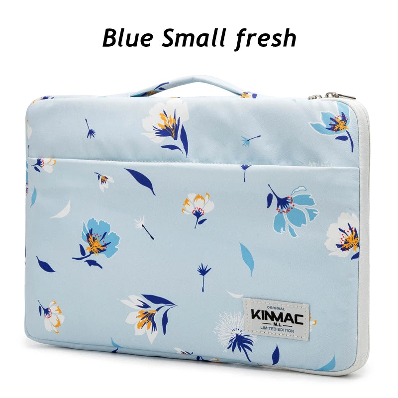 Brand Kinmac Laptop Bag 12,13.3,14,15.4,15.6,16 Inch Shockproof Lady Man Handbag Case For MacBook Air Pro M1 2 Women Briefcase