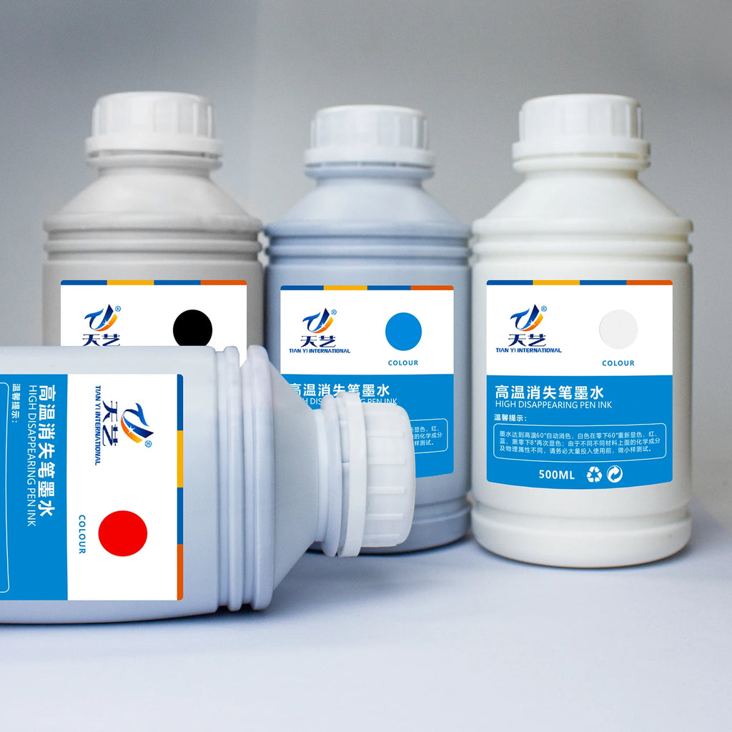 High Temperature Disappear Ink Heat Erasable When Temperature Over 60 Degree 500ml each bottle