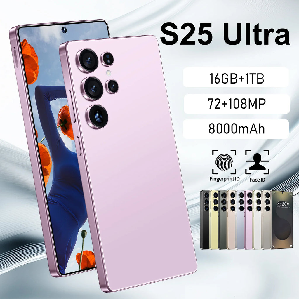 S25 Mobile Phone with Deca Core CPU CDMA Cellular Timely Software Updates Constantly Updated Functions