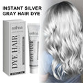 EELHOE Gray Balm Natural Long Lasting  No Damage Color Easy To Clean Damp Hair