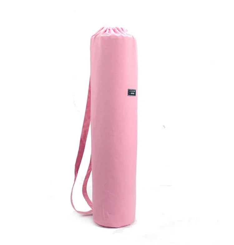 Canvas Yoga Mat Bag for Yoga Mat Carry Bag Gym Mat Backpack Lengthen Yoga Bags Multifunction Storage Bag for Fitness Mat