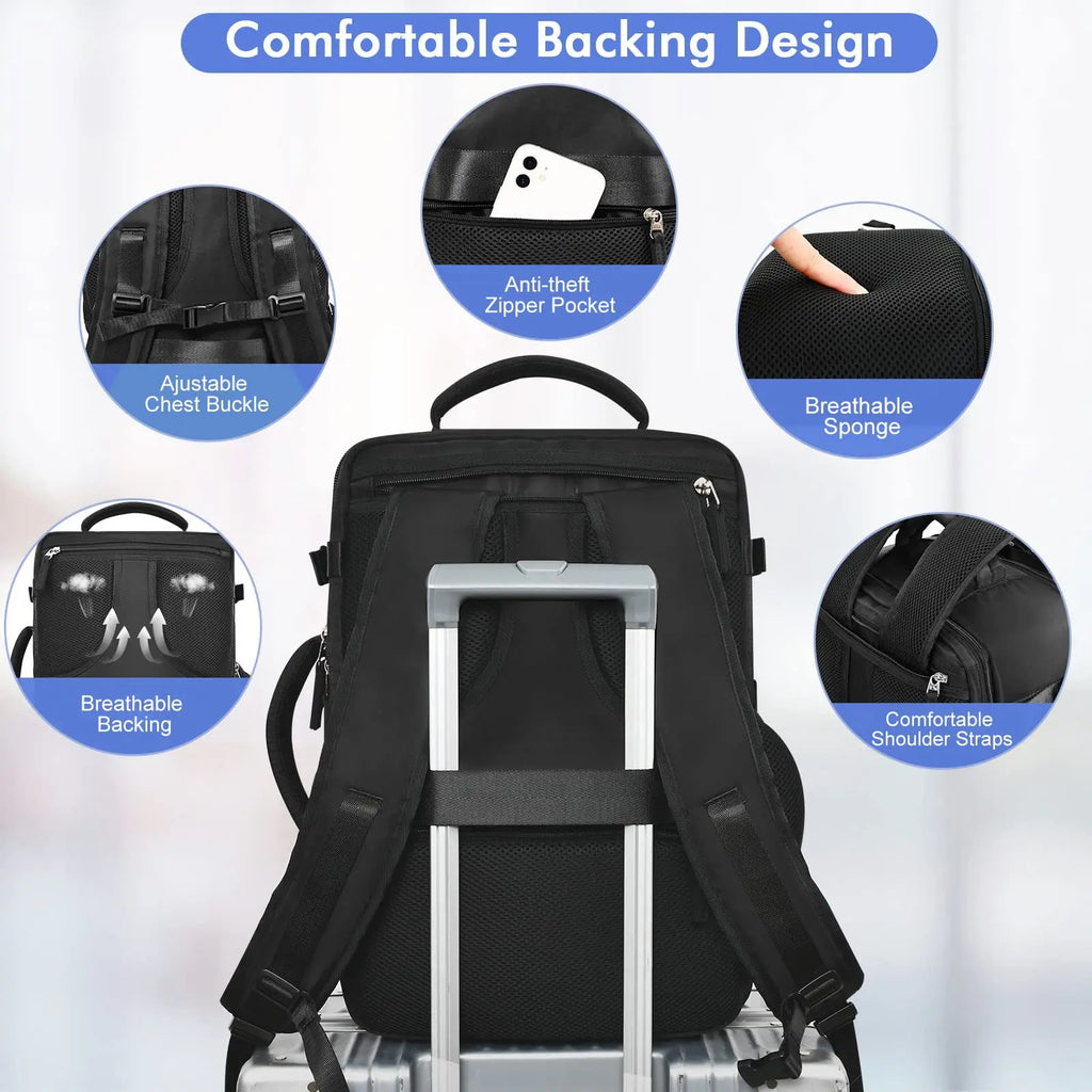 New Women's Extra Large Capacity Travel Backpack Multifunctional Computer Backpack Student Casual Backpack School Bag