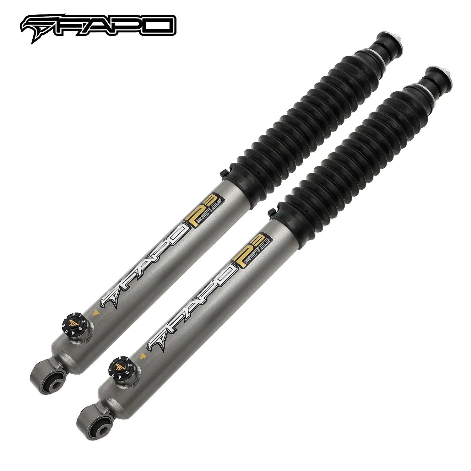 FAPO PA360630 لسيارة جيب رانجلر JK (بابان) 2007-2018 رفع 3-4.5 بوصة ممتص صدمات أمامي ملحقات سيارة كويلوفر للطرق الوعرة