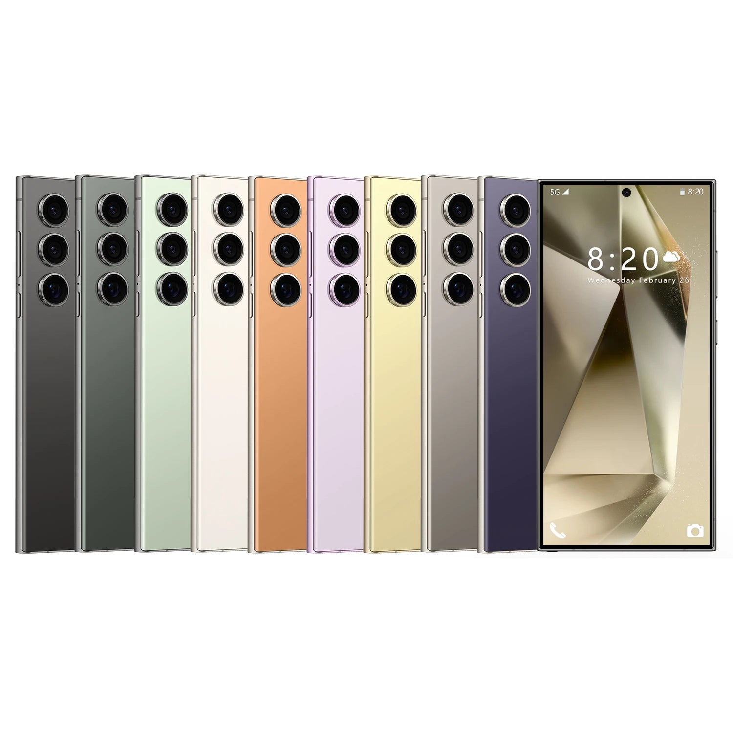 S24 Ultra 5G Phone 108MP Camera Great for Travel Vlogging 120Hz Display French Spanish English