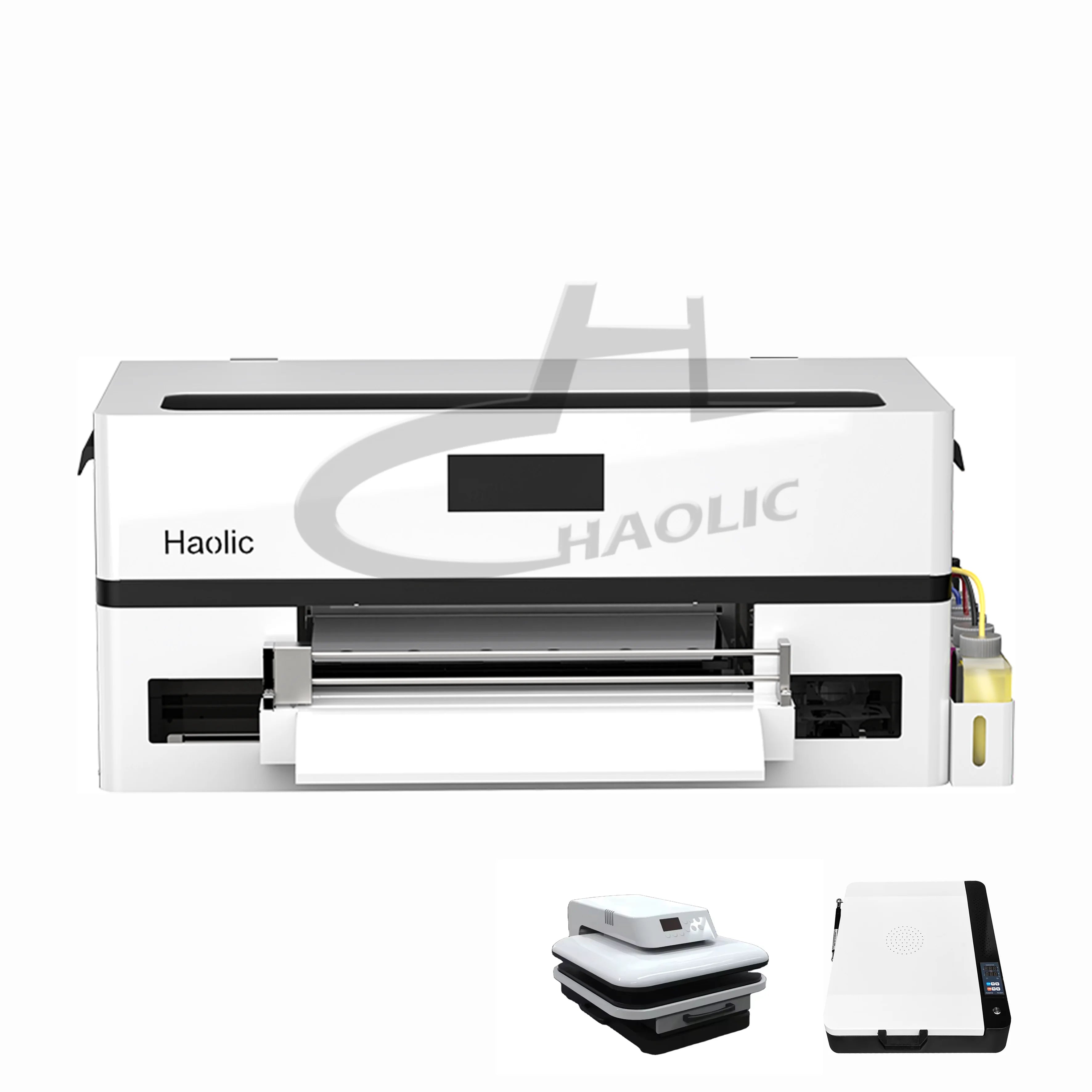 Easy to Use A3 DTF Printer Bundle with XP600 Complete Kit for Heat Transfer on Cotton T Shirts Custom Clothing Fabric Items