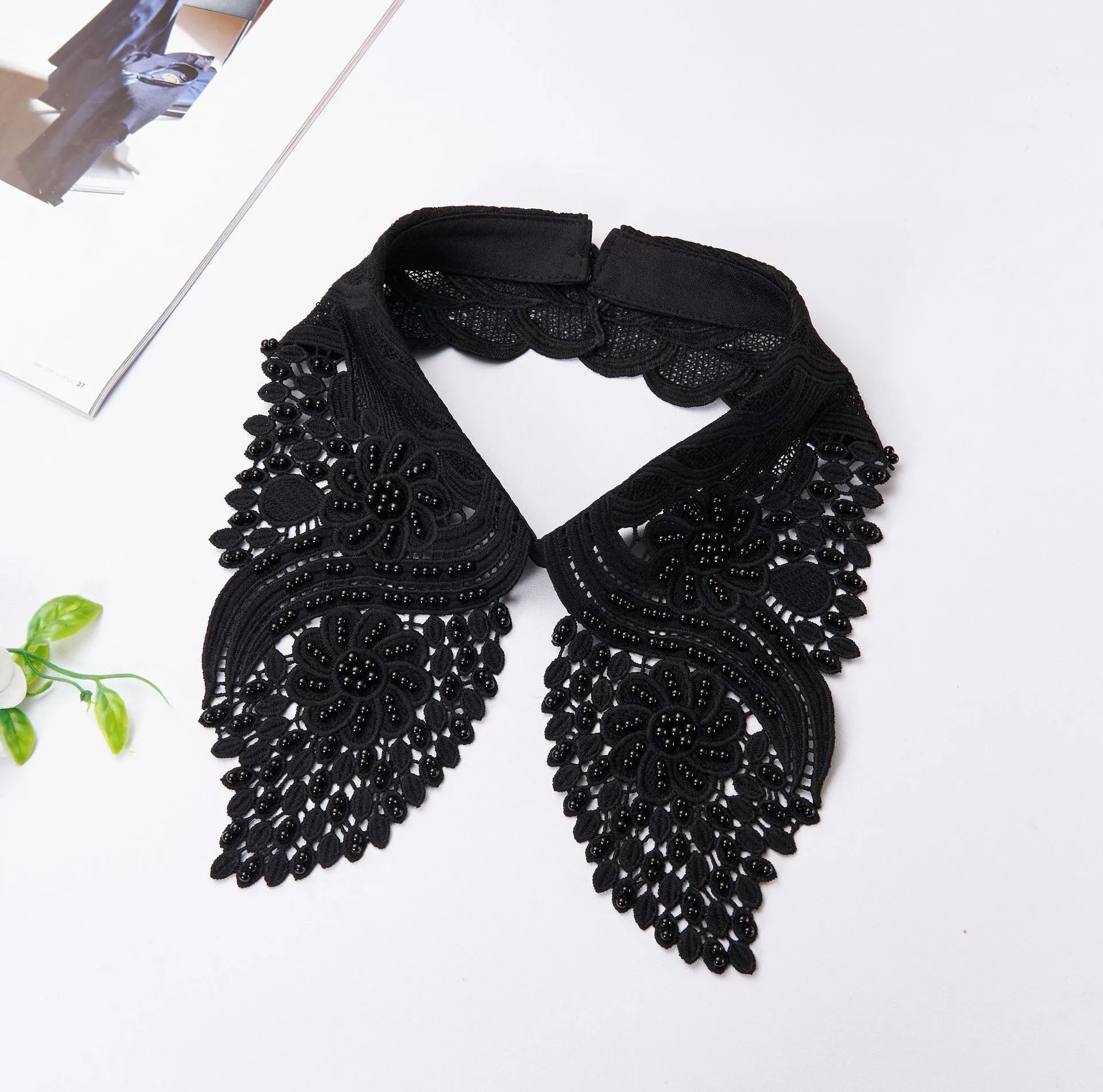 Ladies Fake Collar for Jumpers Collar De Perlas Moda Hombre Naturales Piedra Fake Collar t Shirt for Men Pastoral Clerical