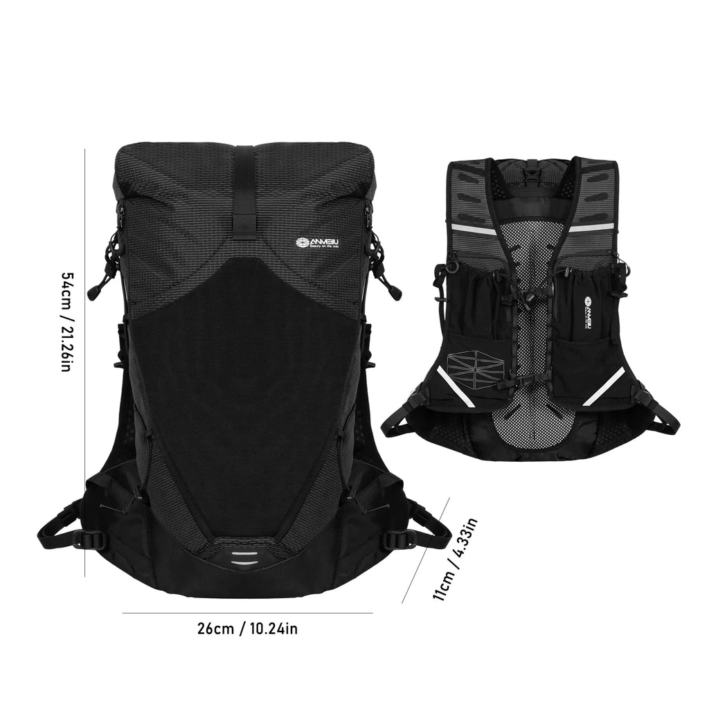ANMEILU Lightweight Hiking Backpack for Men and Women Outdoor Travel & Hiking Gear Comfort Bag