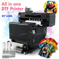 USA Warehouse   60cm Dtf Printer A1 24inch Come with Dual Head I3200 Heads Printing t Shirt